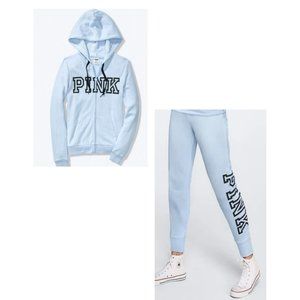 PINK Fullzip Hoodie Set! NWT